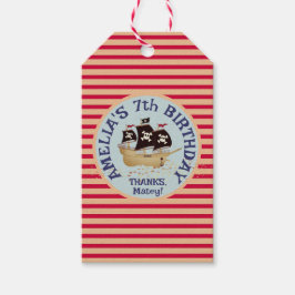 Pirate Ship Kids Birthday Party Cadeaulabel