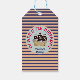 Pirate Ship Kids Birthday Party Cadeaulabel