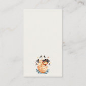 Pirate Ship Lion Cub Display Shower Baby shower Informatiekaartje (Achterkant)