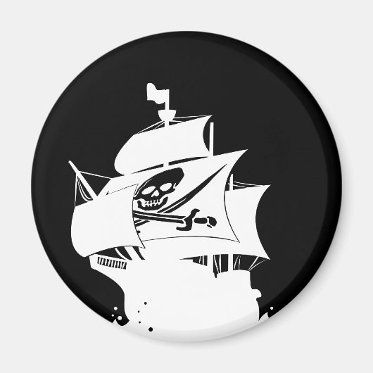 Pirate Ship Magneet (Voorkant)