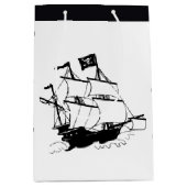 Pirate Ship Medium Cadeauzakje (Voorkant)