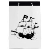 Pirate Ship Medium Cadeauzakje (Achterkant)