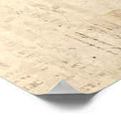 Pirate Ship met Skulls Pirate Art Poster (Hoek)