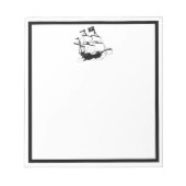 Pirate Ship Notitieblok (Voorkant)