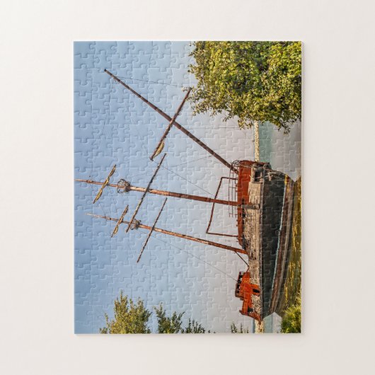 Pirate Ship of Sailing Ship	- 252 stuks Legpuzzel (Verticaal)