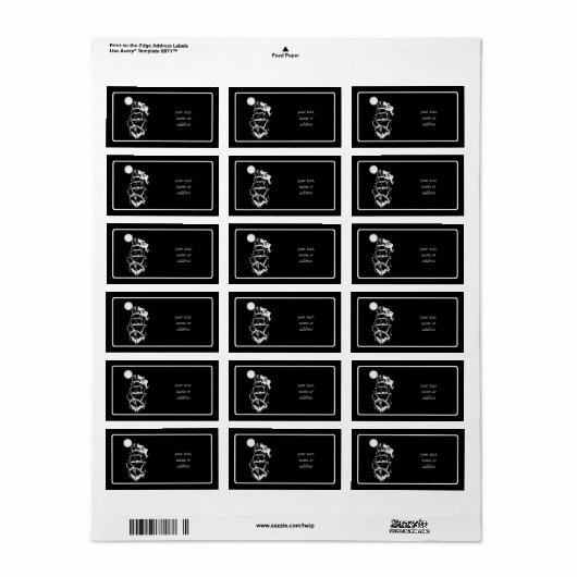 Pirate Ship on the High Zeeen Etiket (Full Sheet)