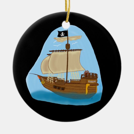 Pirate Ship Ornament (Voorkant)