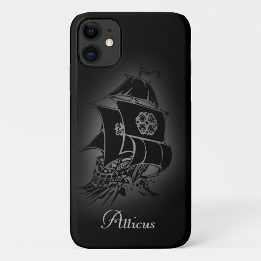 Pirate Ship Personal Case-Mate iPhone Case (Achterkant)
