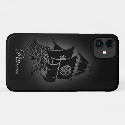 Pirate Ship Personal Case-Mate iPhone Case (Achterkant (horizontaal))