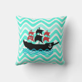 Pirate Ship Pillow Kussen (Achterkant)