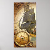 Pirate Ship Poster (Voorkant)