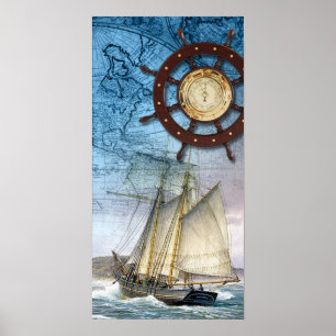 Pirate Ship Poster