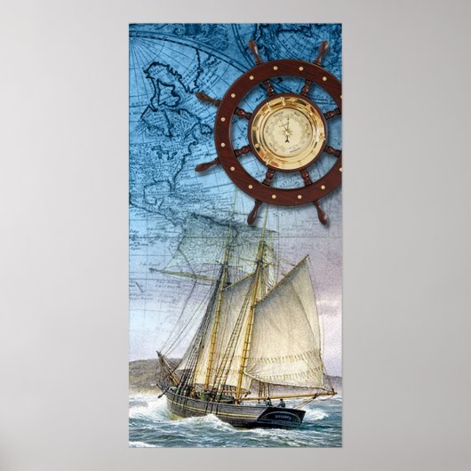 Pirate Ship Poster (Voorkant)