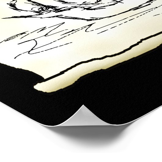 Pirate Ship. Poster (Hoek)