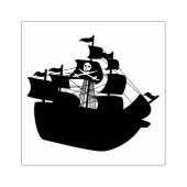 Pirate Ship Rubberstempel (Afrduk)