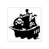 Pirate Ship Rubberstempel (Afrduk)