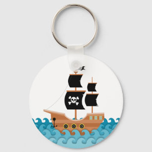 Pirate Ship Sleutelhanger