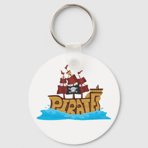 Pirate Ship Sleutelhanger
