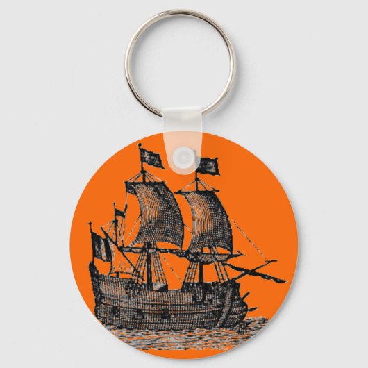Pirate Ship Sleutelhanger (Voorkant)