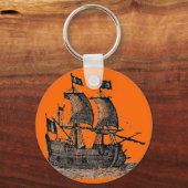 Pirate Ship Sleutelhanger (Voorkant)