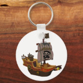Pirate Ship Sleutelhanger (Voorkant)