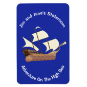Pirate Ship Stateroom deur Magneet (Verticaal)