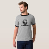 Pirate Ship T-shirt (Voorkant volledig)