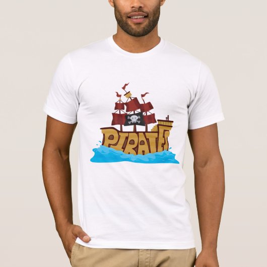 Pirate Ship T-Shirt (Voorkant)
