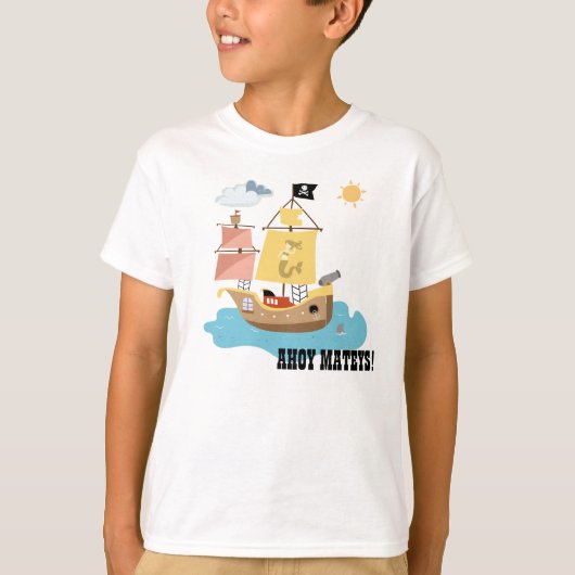 Pirate Ship T-Shirt (Voorkant)