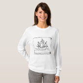 Pirate Ship. T-shirt (Voorkant volledig)