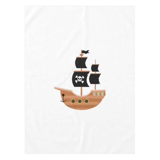 Pirate Ship Tafelkleed (Voorkant)