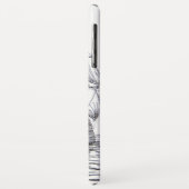 Pirate Ship Tekening Case-Mate iPhone Case (Achterkant/links)