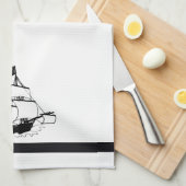 Pirate Ship Theedoek (Quarter Fold)