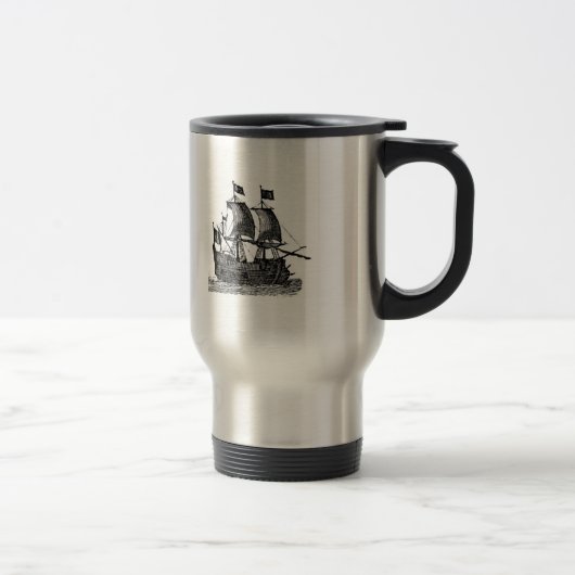Pirate Ship Travel Mug Reisbeker (Rechts)