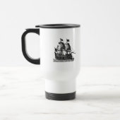 Pirate Ship Travel Mug Reisbeker (Links)