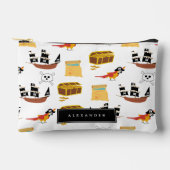 Pirate Ship Treasure Borst Thema Patroon Etui (Voorkant)