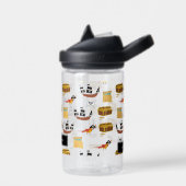 Pirate Ship Treasure Borst Thema Patroon School Waterfles (Links)