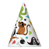 Pirate Ship Treasure Verjaardagsfeest Feesthoedjes (Rechts)