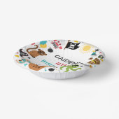 Pirate Ship Treasure Verjaardagsfeest Papieren Kommen (Gebogen)