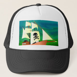 Pirate Ship Trucker Pet