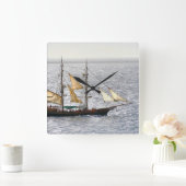 Pirate Ship Vierkante Klok (Huis)