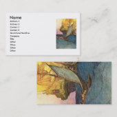 Pirate Ship Visitekaartje (Voorkant / Achterkant)