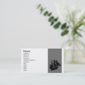 Pirate Ship Visitekaartje (Staand voorkant)