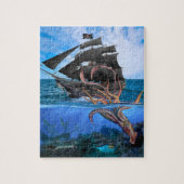 Pirate Ship vs. Giant Squid Legpuzzel (Verticaal)