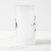 Pirate Ship. Zeilend schip. Matglas Bierpul (Center)