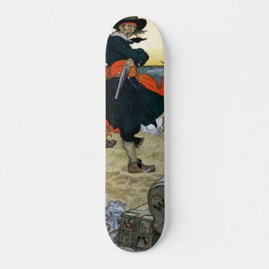 Pirate Skateboard (Voorkant)