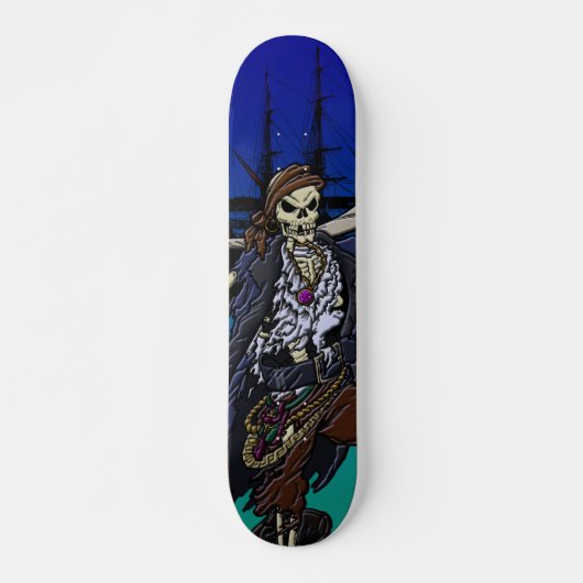 Pirate Skateboard (Voorkant)