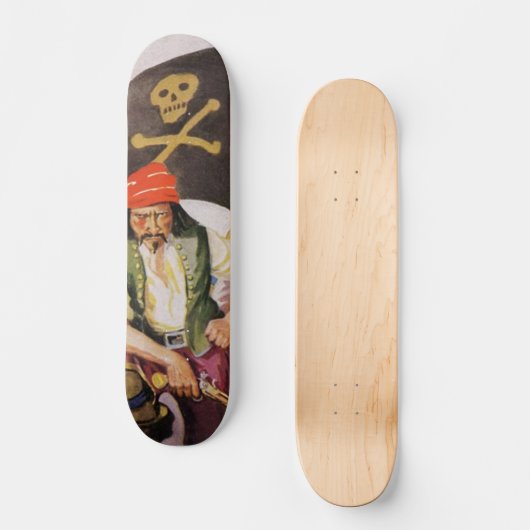 Pirate Skateboard (Voorkant)