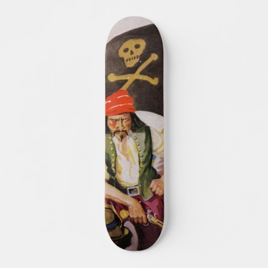 Pirate Skateboard (Voorkant)