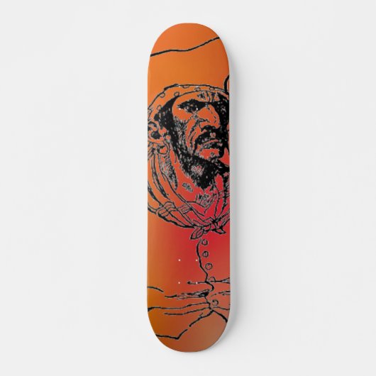 Pirate Skateboard (Voorkant)